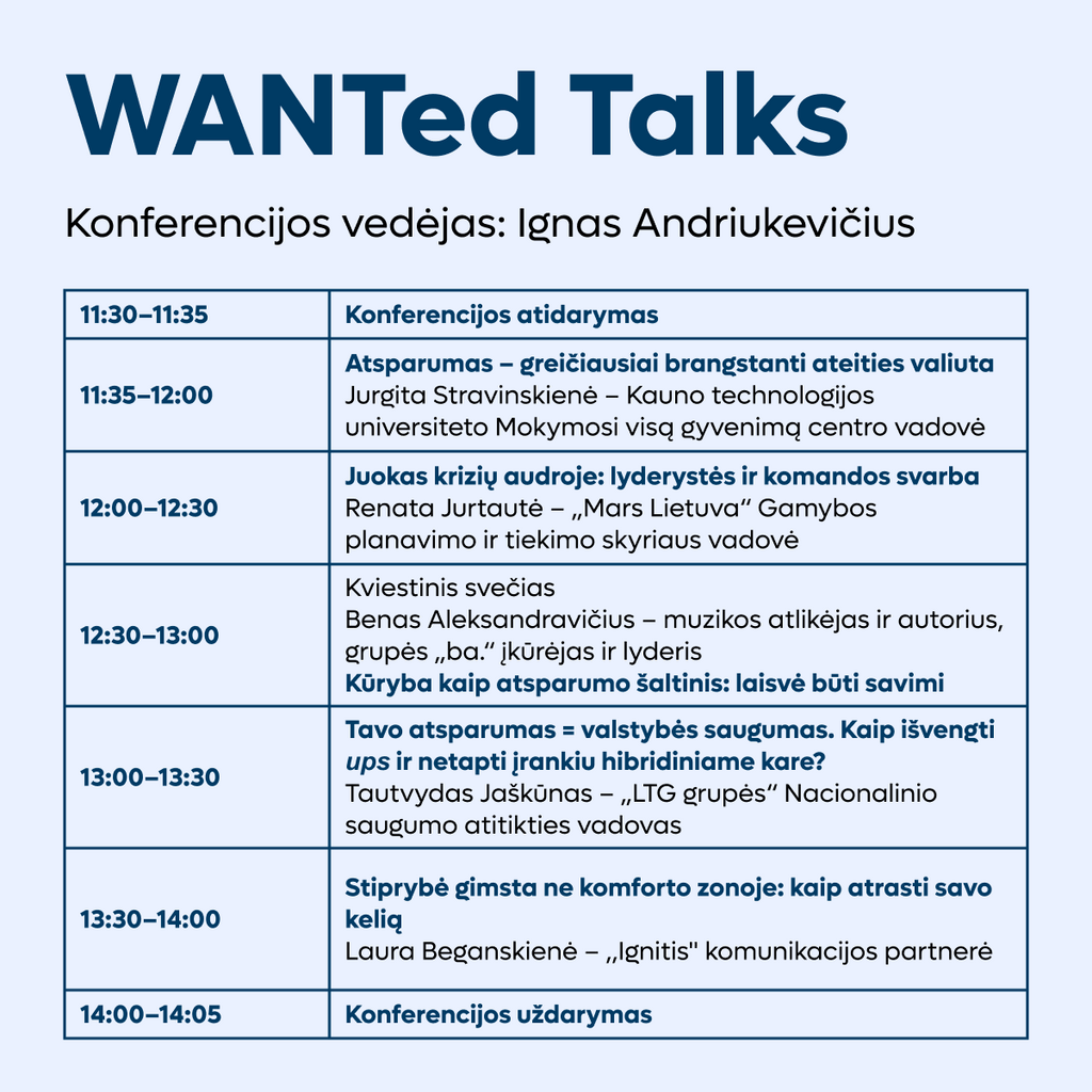 Konferecijos programa